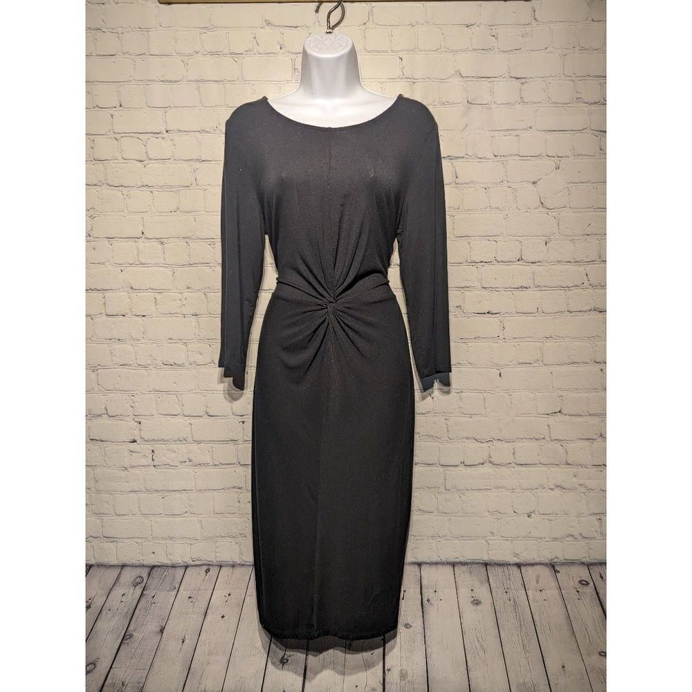 De Collection twisted casual fitted dress large